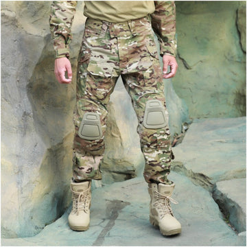 G3 Combat Pants with Knee Pads Rip-Stop Tactical Pants(With Removable Knee Pads)